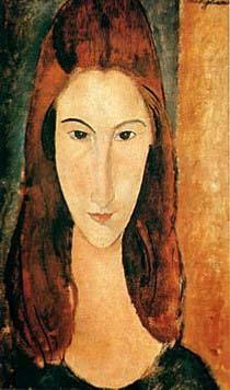 Hebuterne by Modigliani, Jeanne Hebuterne